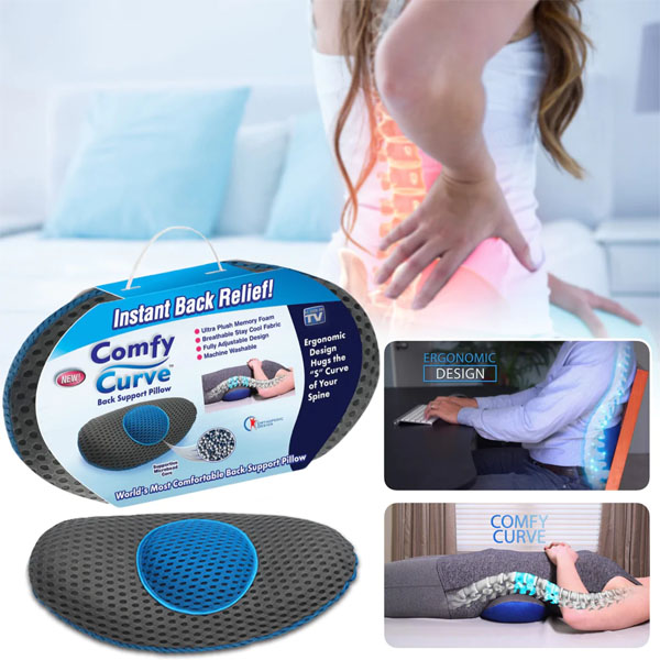 Comfy Curve Back Pain Relief Cushion in Pakistan